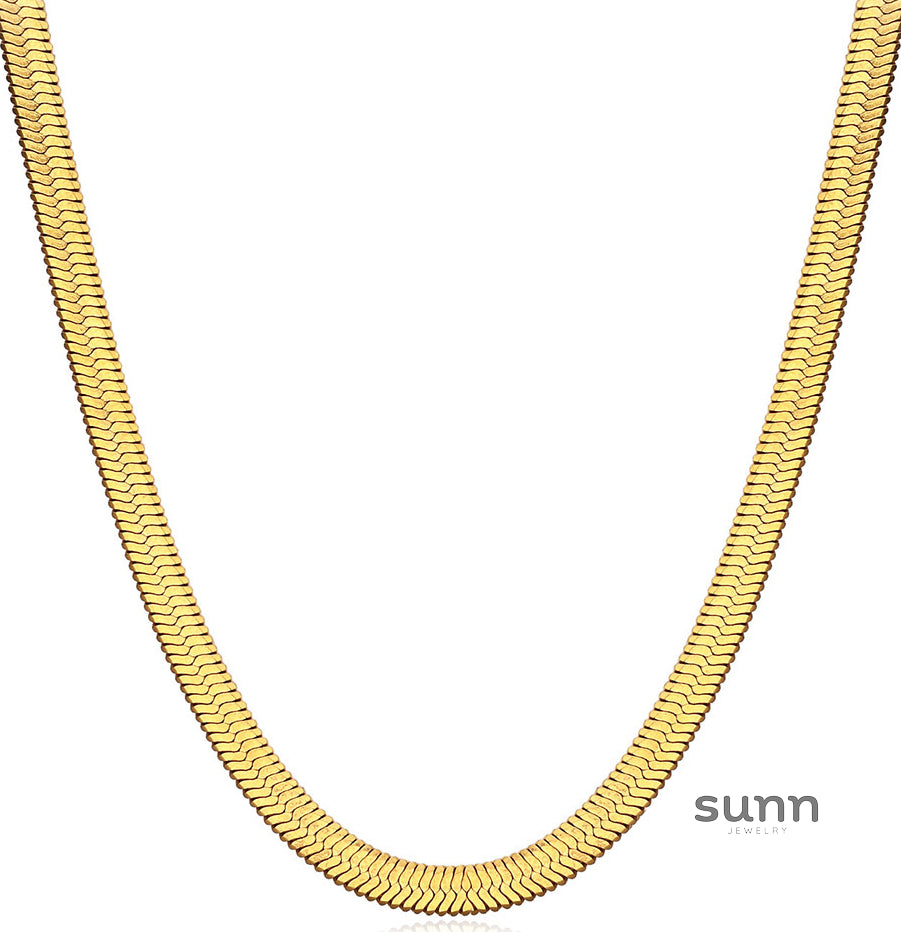 Lailani Sleek Snake Necklace [ZI066E56]