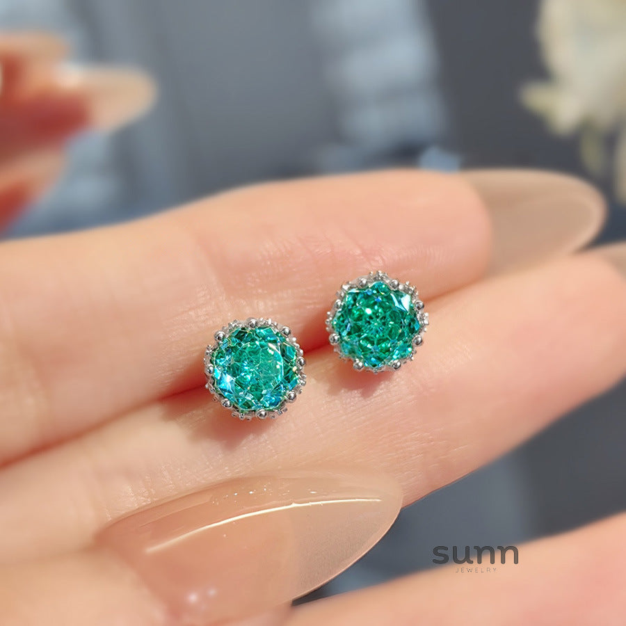Lainee Octagonal Gemstone Jewelry Set [2L8FHG1Z]