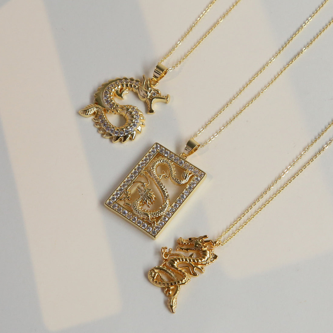 Lainey Dragon Zodiac Necklace [X4ID0CNI]