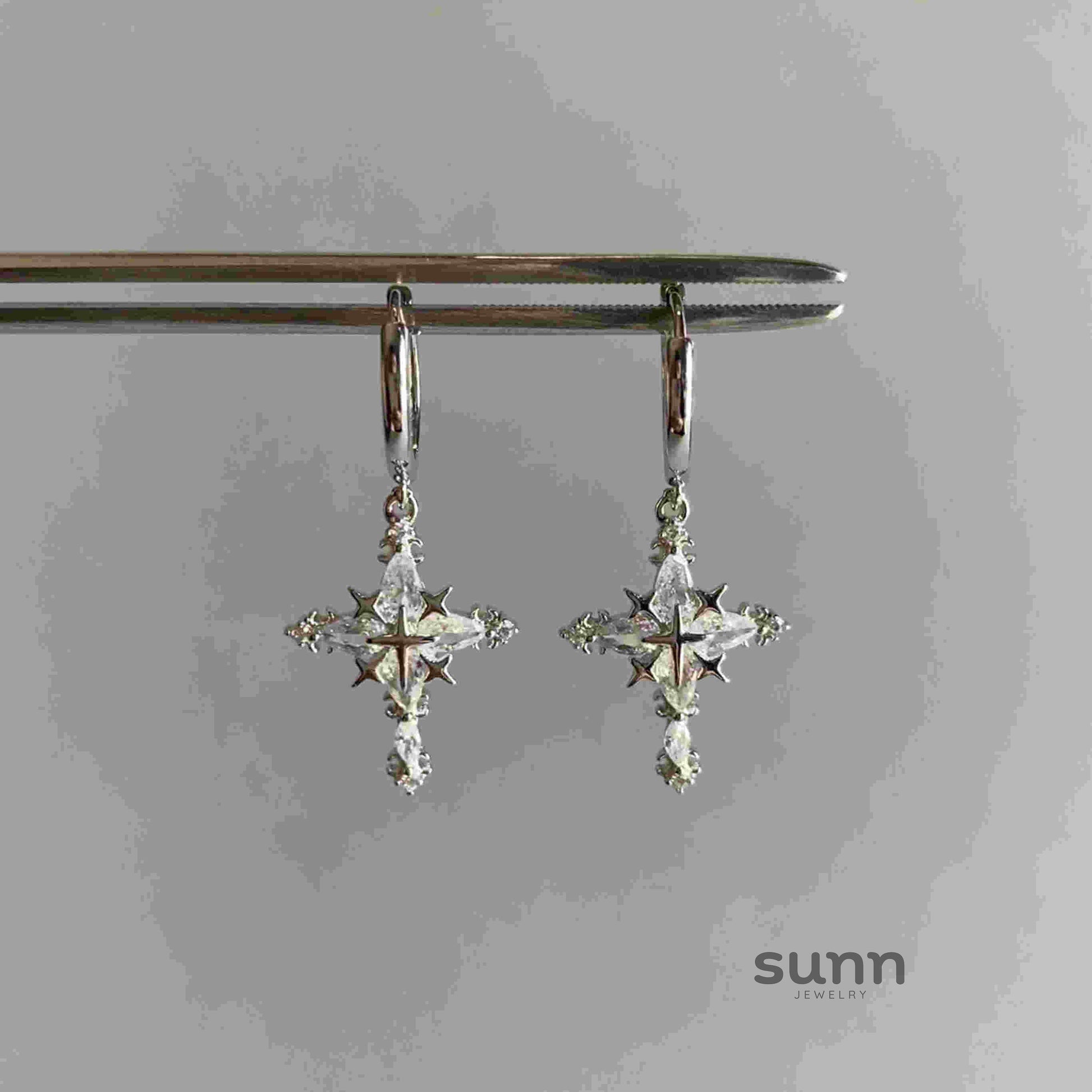 Lakelyn Celestial Cross Ear Cuff