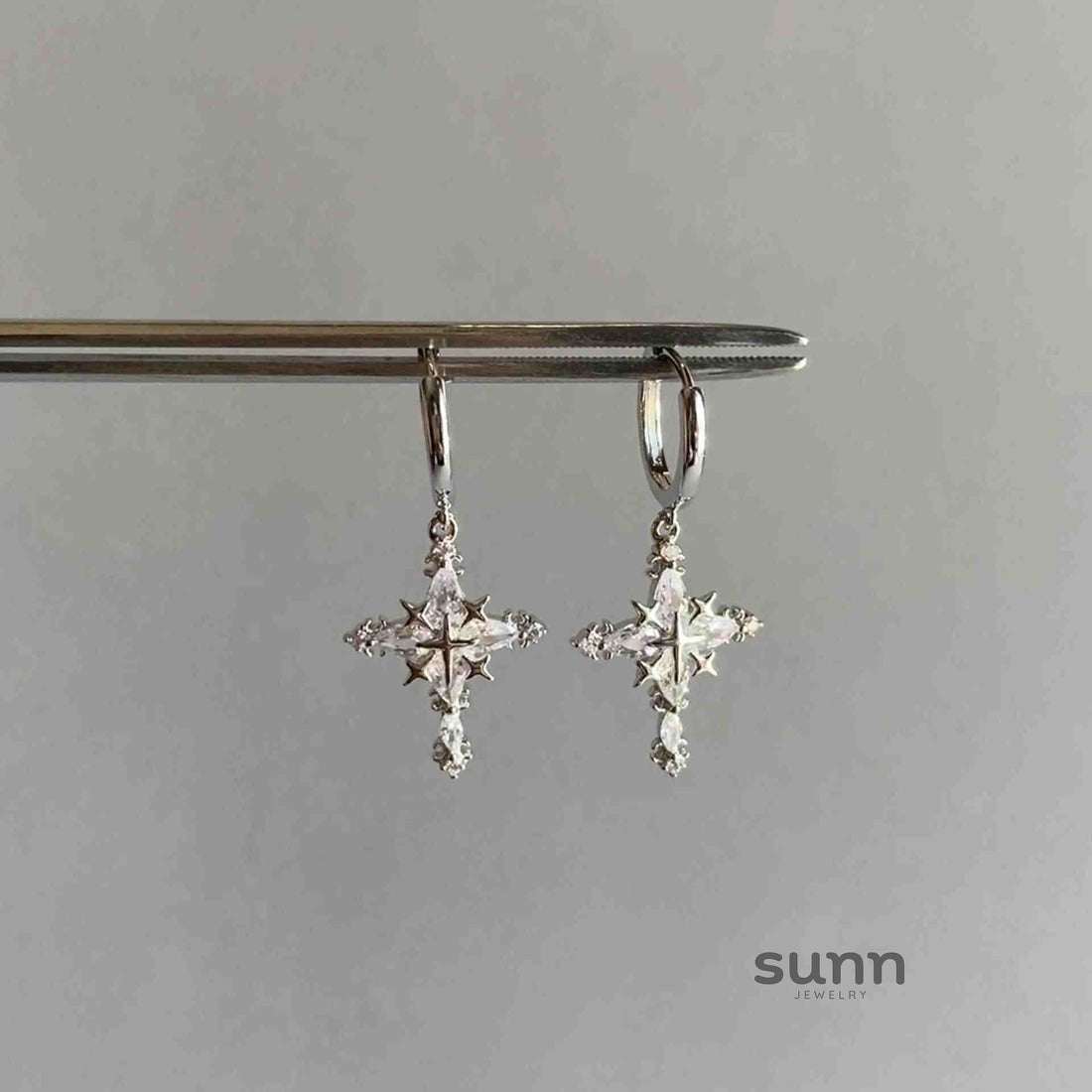Lakelyn Celestial Cross Ear Cuff