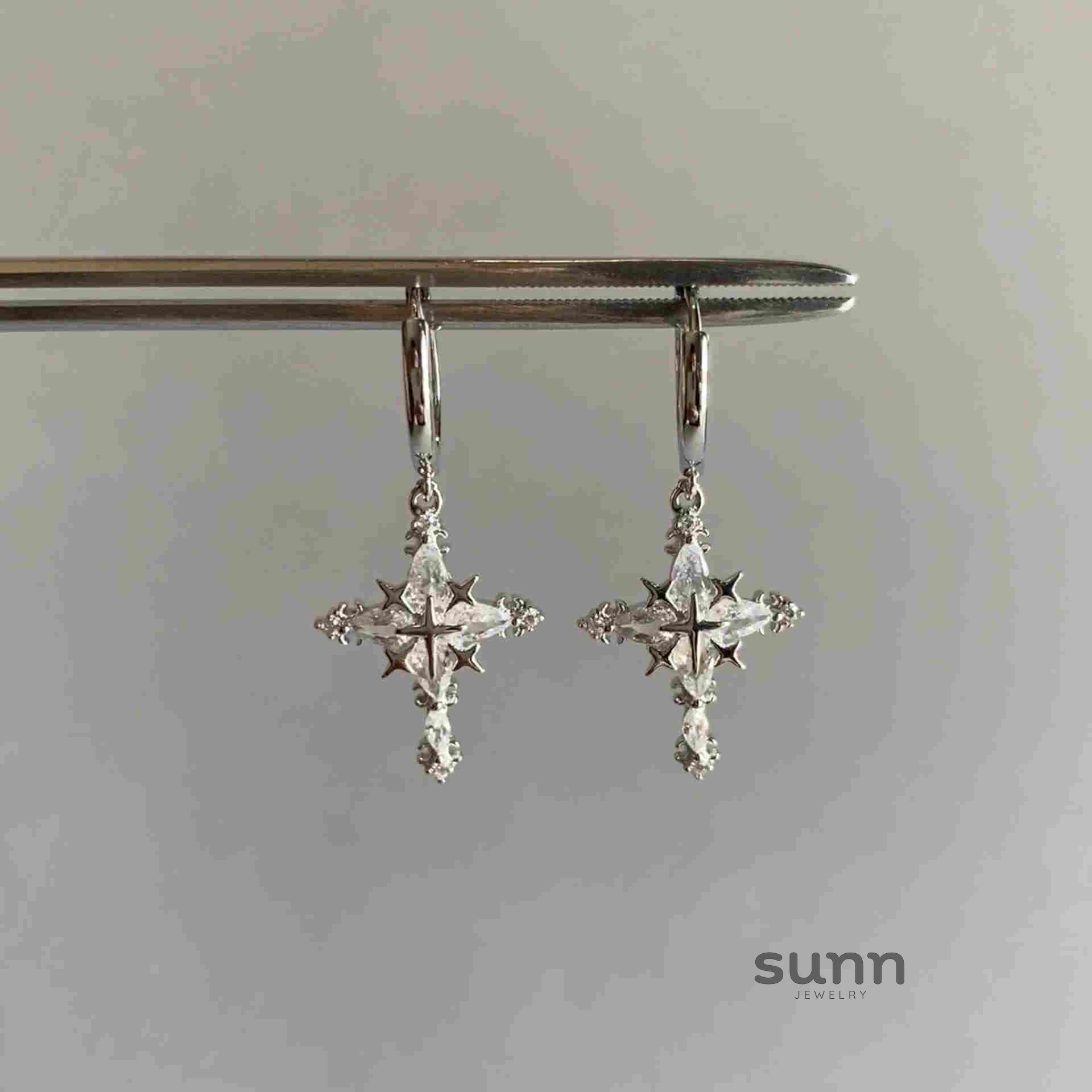 Lakelyn Celestial Cross Ear Cuff