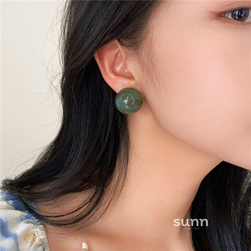 Lakelynn Ink Marbled Earrings [QMYJQNK1]