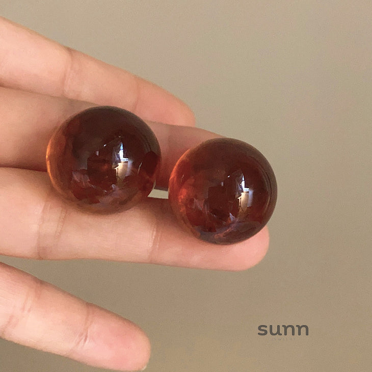 Lakelynn Ink Marbled Earrings [HE5SWFGC]