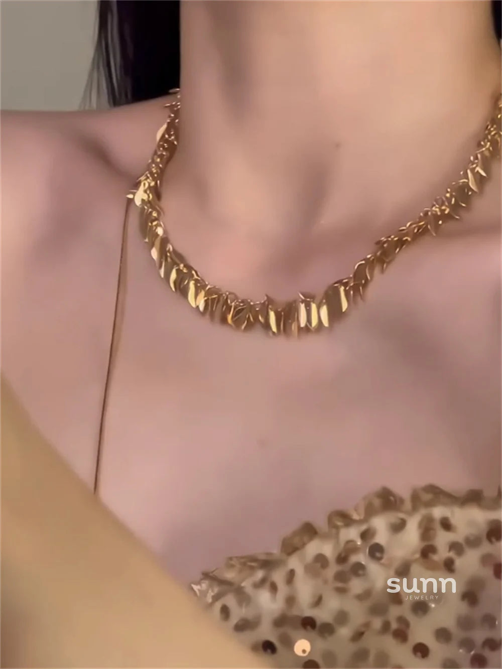 Lakin Golden Wheat Necklace