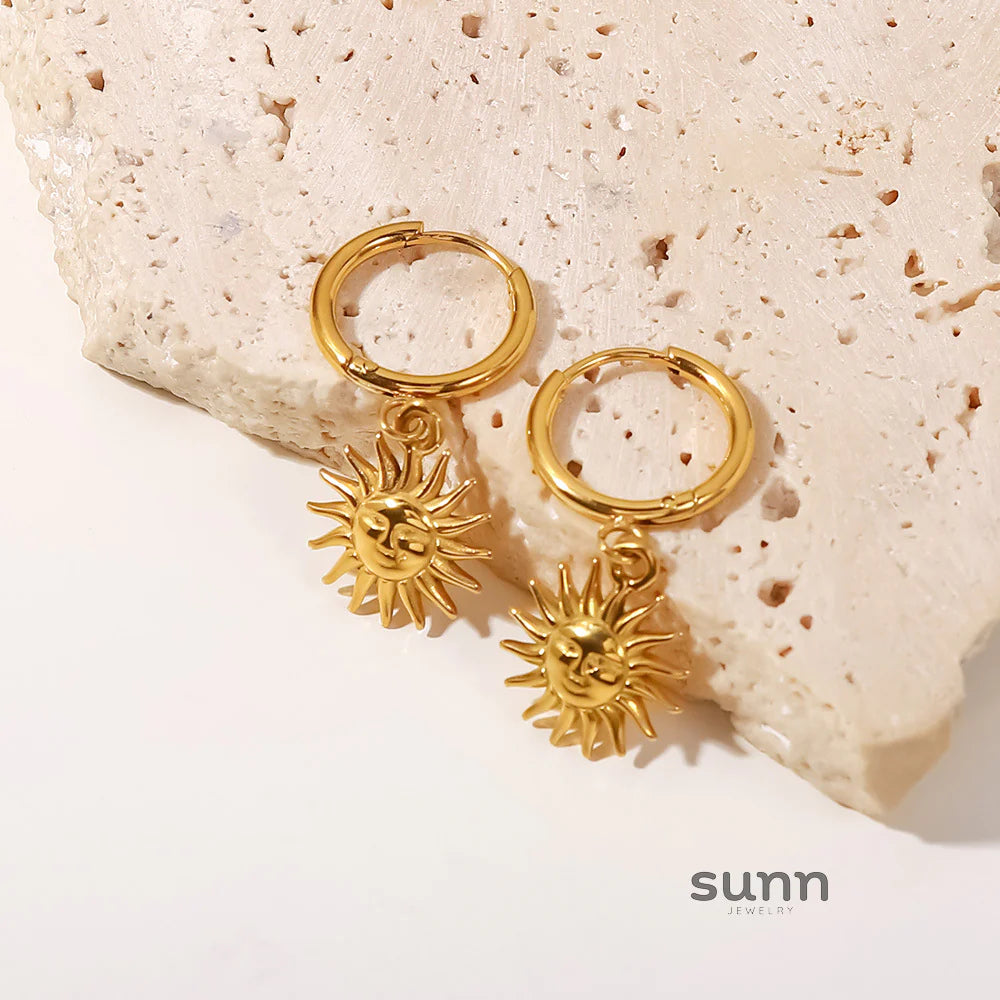 Lakin Sunbeam Hoop Earrings