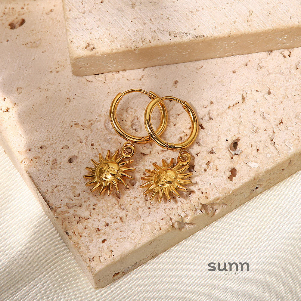 Lakin Sunbeam Hoop Earrings
