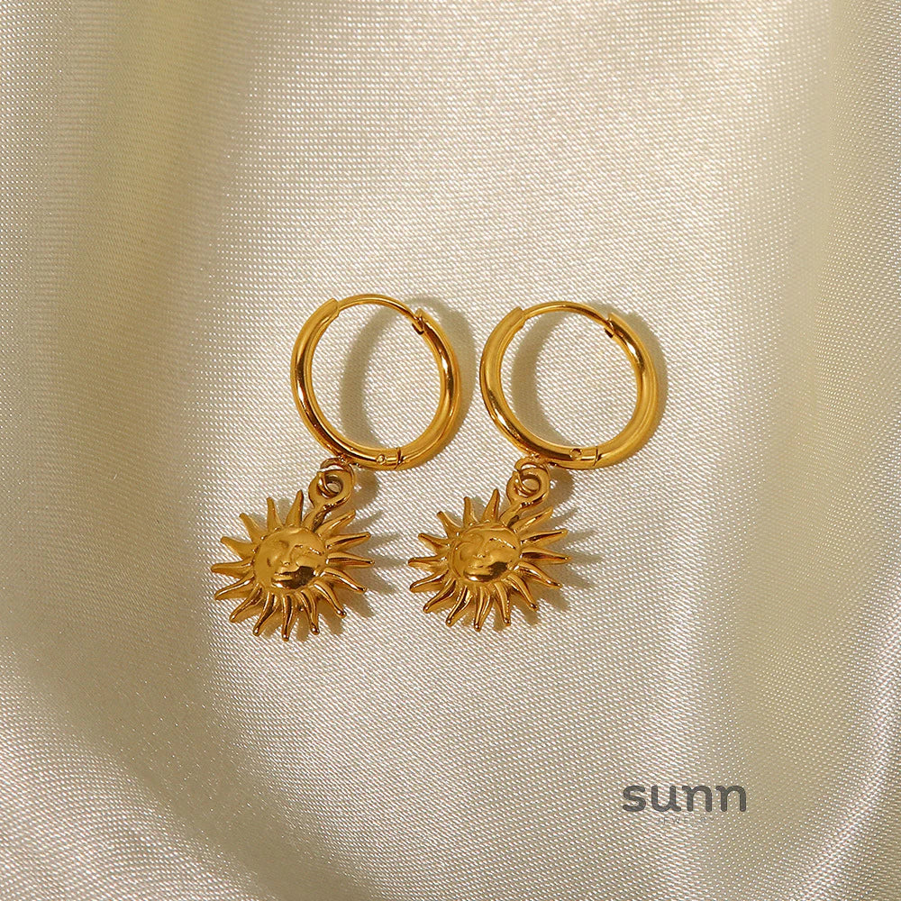 Lakin Sunbeam Hoop Earrings