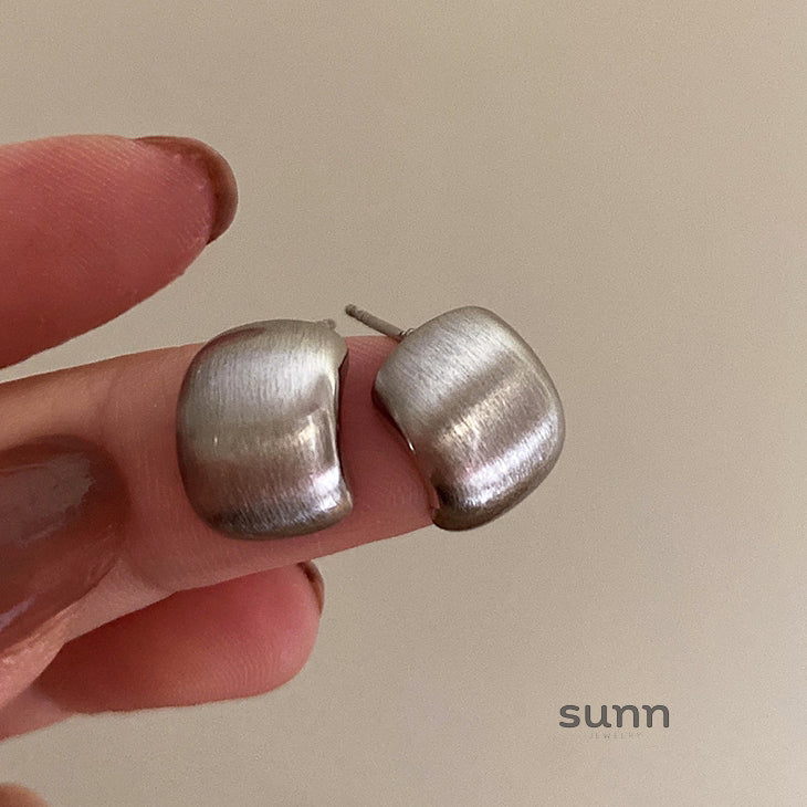 Lakota Brushed Hoop Earrings [AAGPT3XQ]