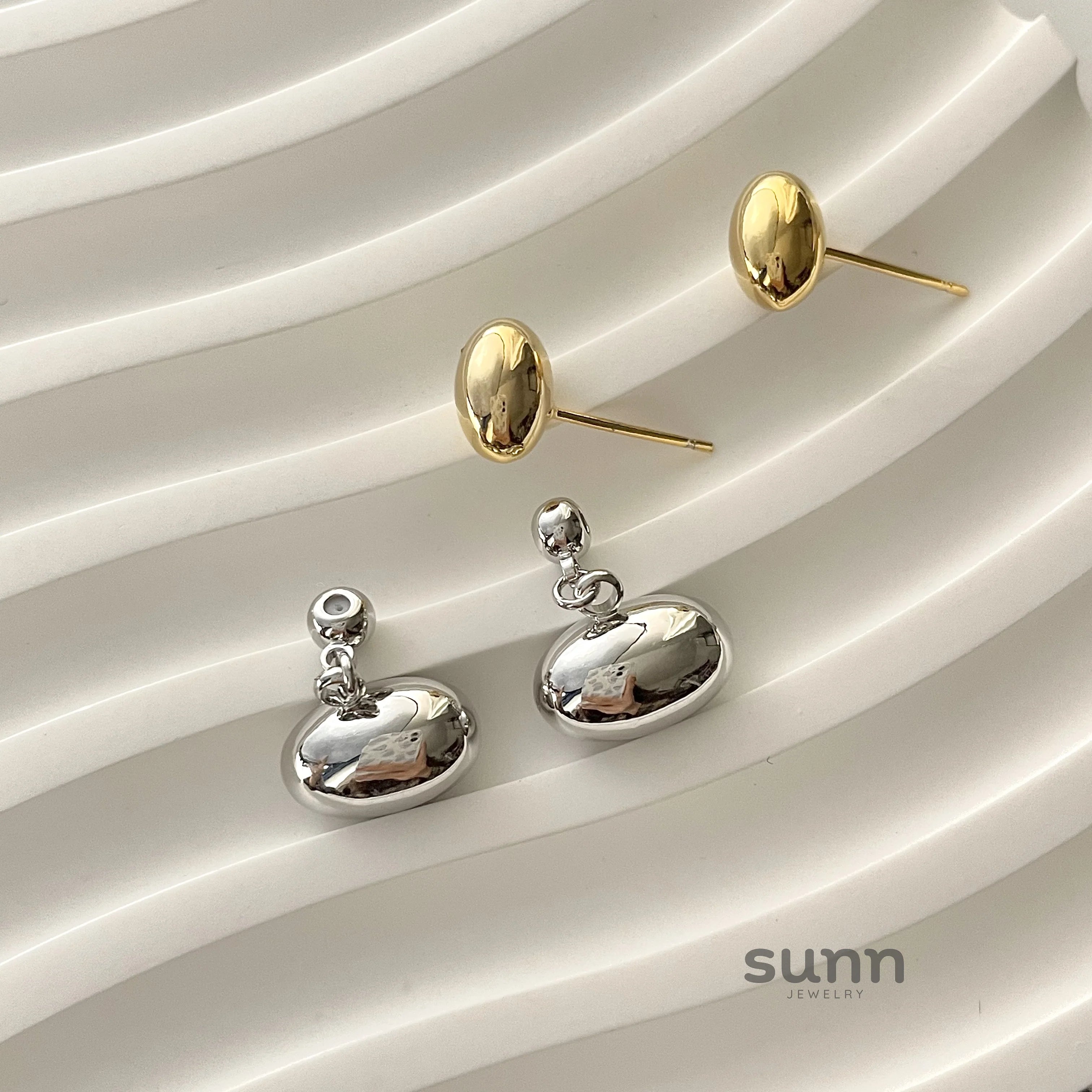Lakynn Detachable Bean Earrings