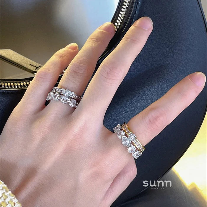 Lamiyah Cosmic Detachable Ring Set