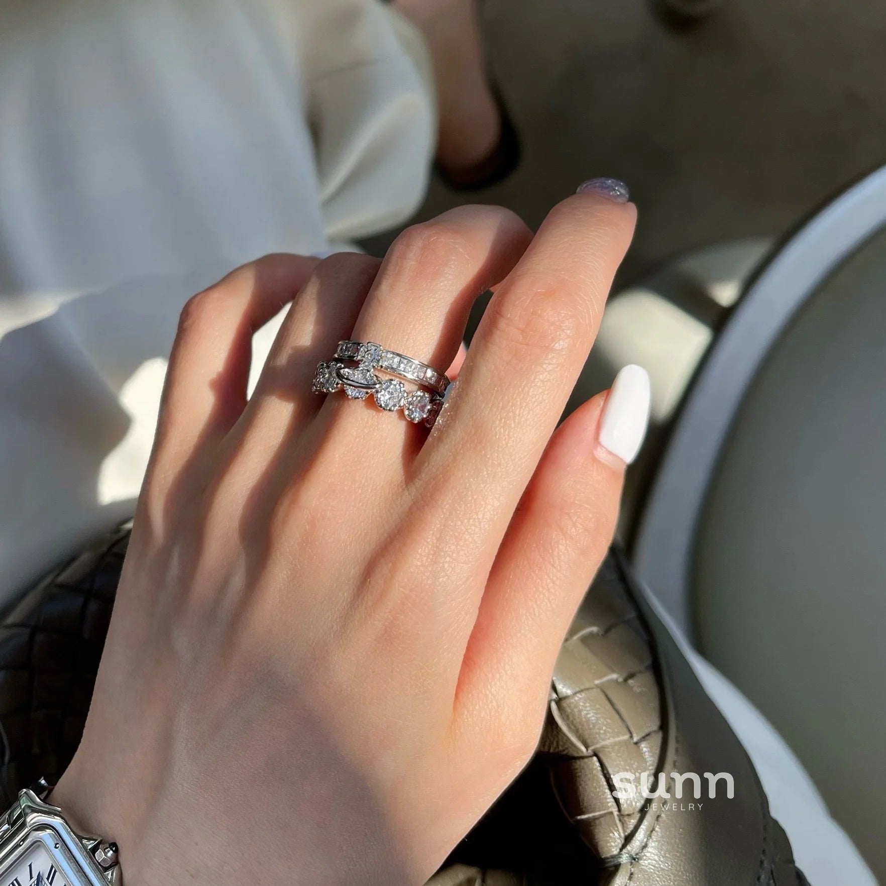 Lamiyah Cosmic Detachable Ring Set