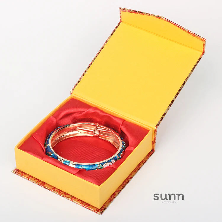Lana Chinoiserie Floral Bangle