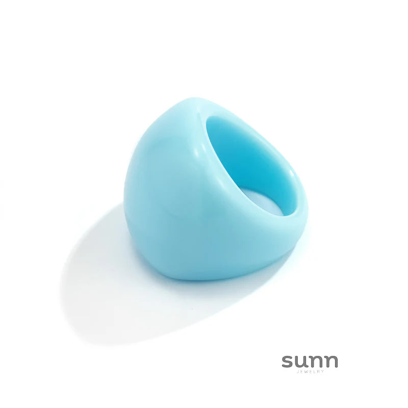 Lanaya Colorful Resin Ring