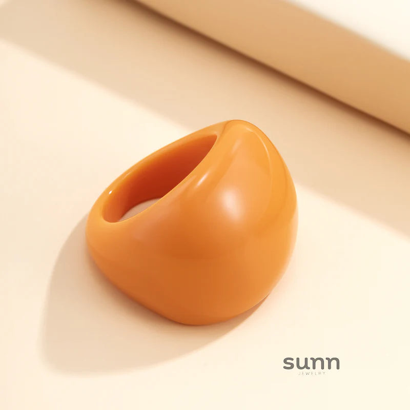 Lanaya Colorful Resin Ring