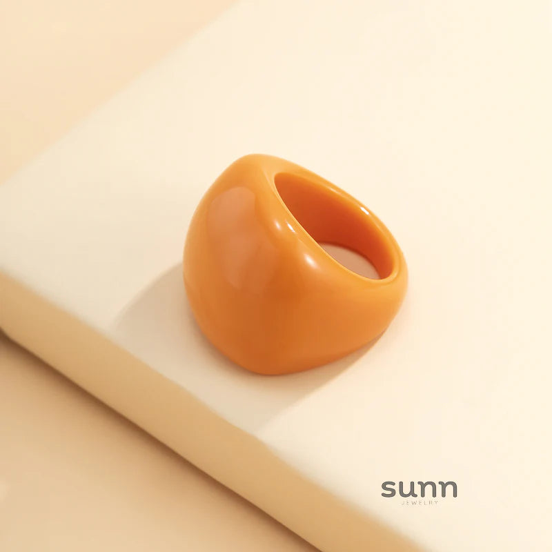 Lanaya Colorful Resin Ring