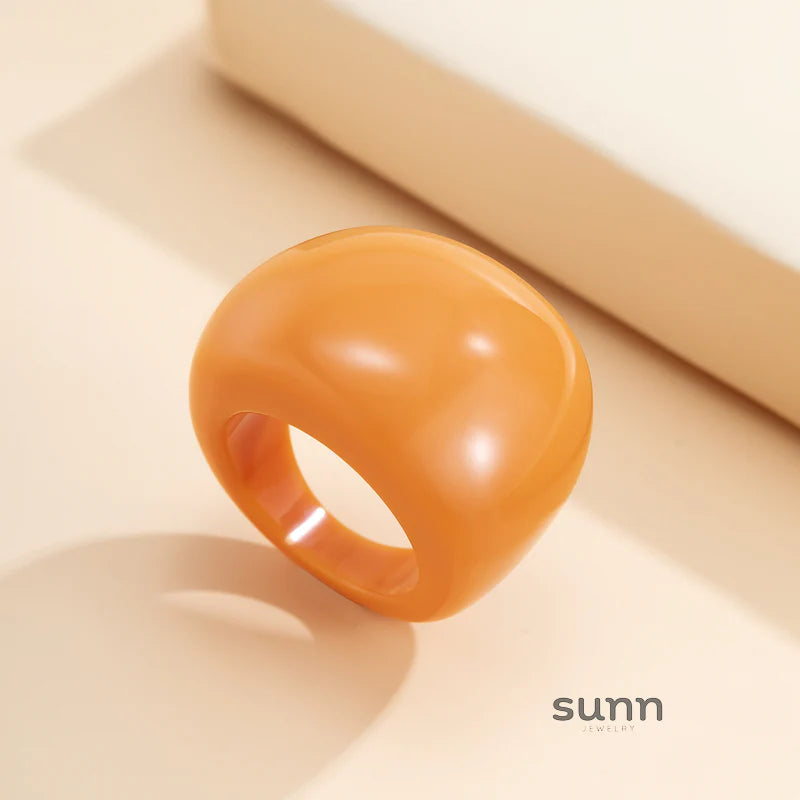 Lanaya Colorful Resin Ring