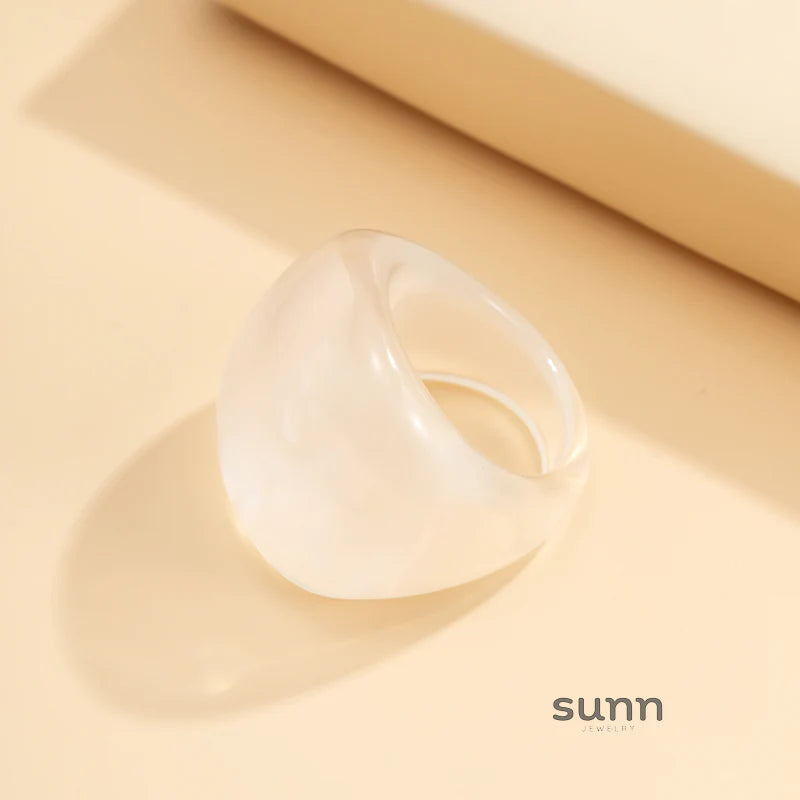 Lanaya Colorful Resin Ring