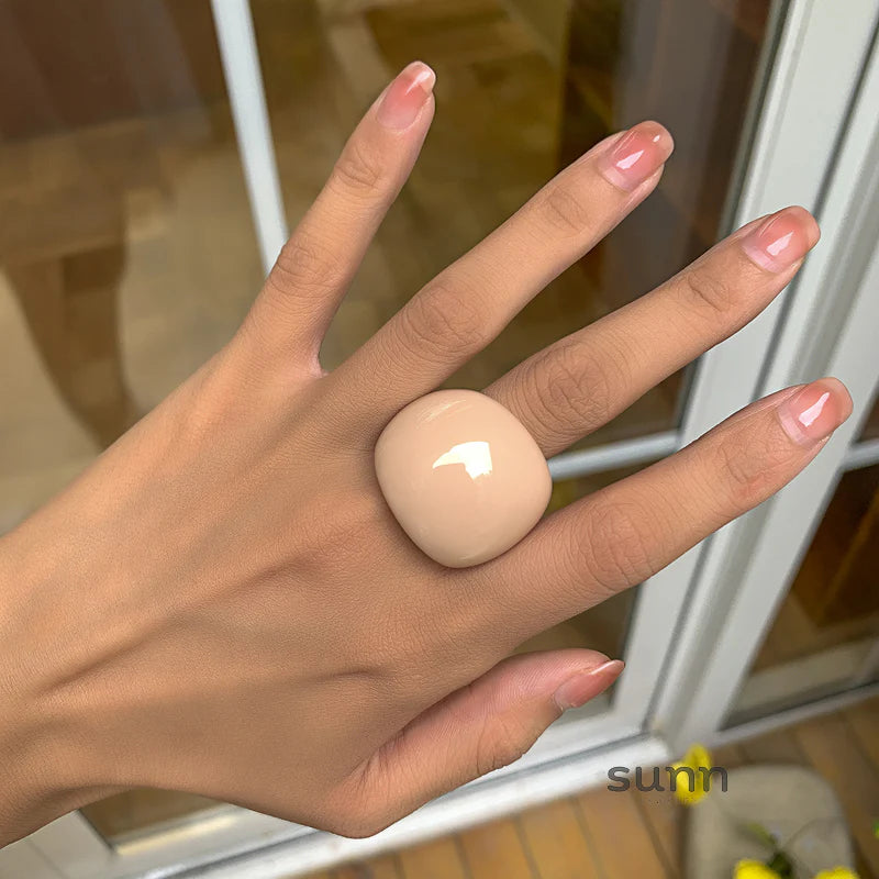 Lanaya Colorful Resin Ring