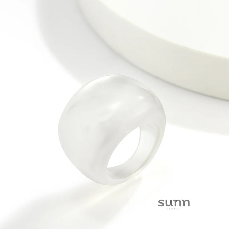 Lanaya Colorful Resin Ring