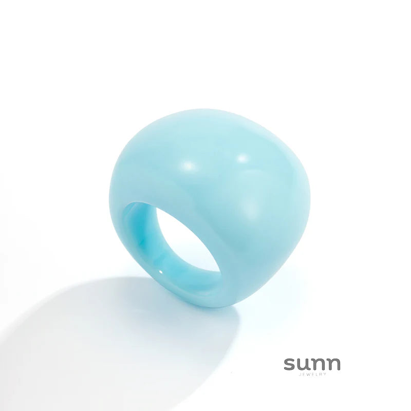 Lanaya Colorful Resin Ring