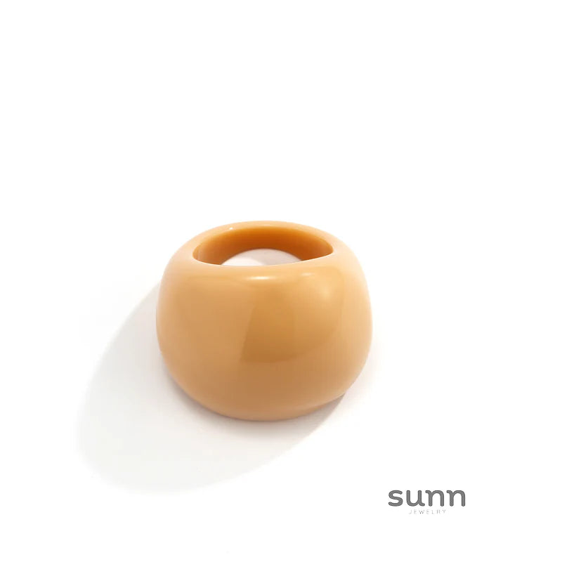 Lanaya Colorful Resin Ring