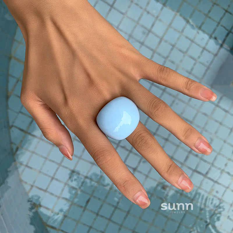 Lanaya Colorful Resin Ring