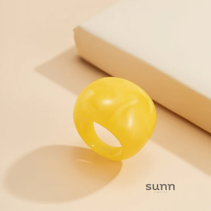 Lanaya Colorful Resin Ring