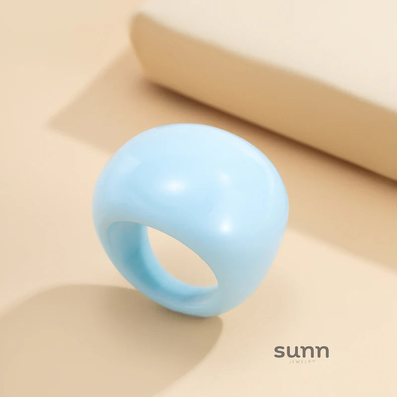 Lanaya Colorful Resin Ring