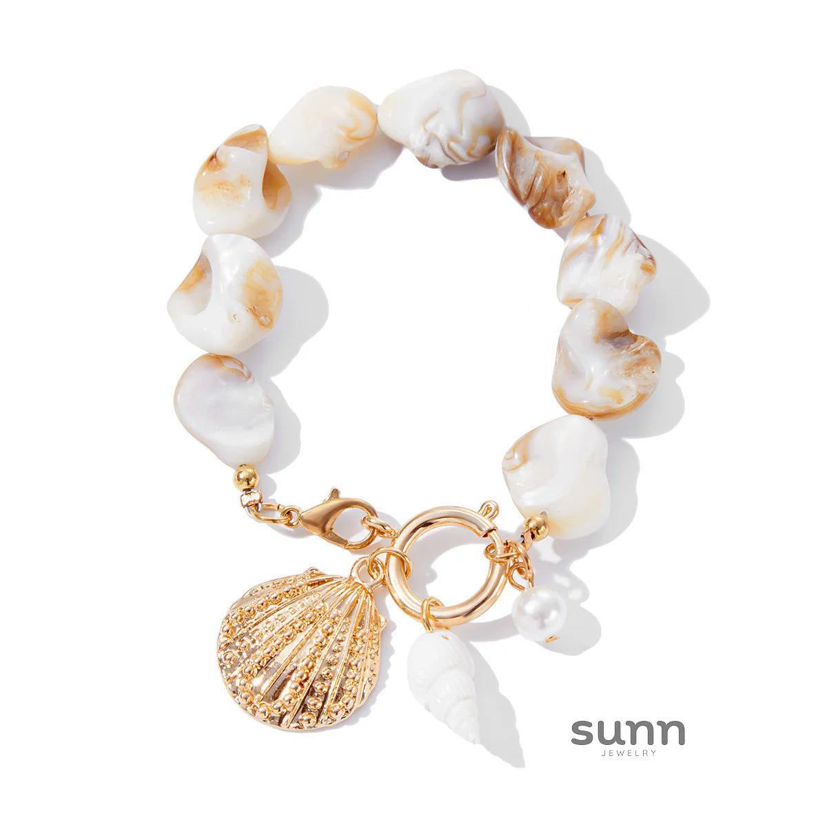 Landon Coastal Shell Necklace
