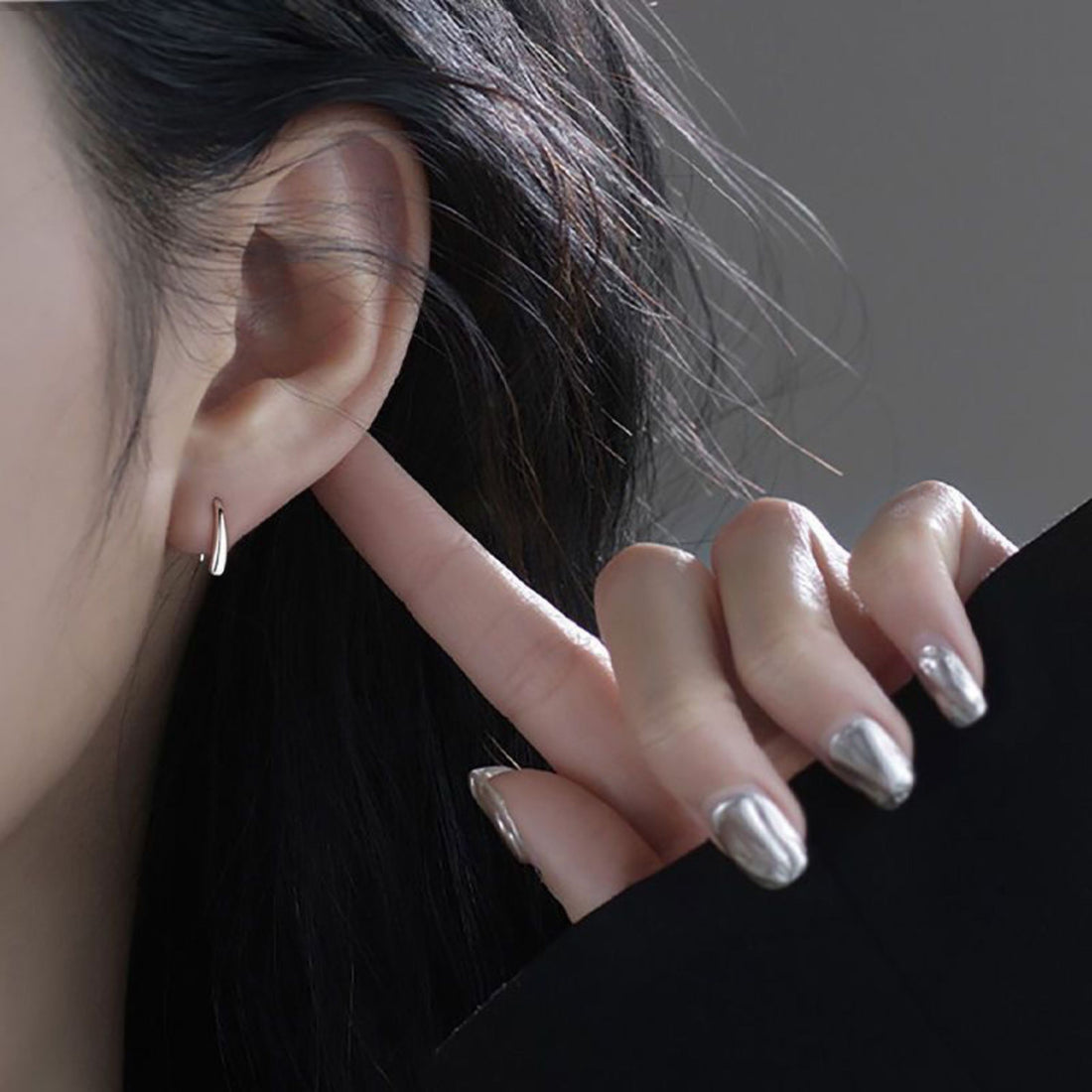 Landon Effortless Water Drop Earrings [RCPD637V]