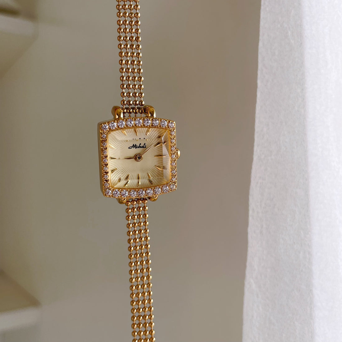 Landry Sugar Cube Bracelet Watch [QC7FZFJD]