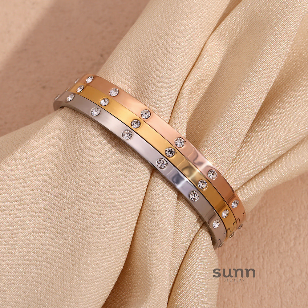 Lanna Dainty Zircon Bracelet [TBQ6B62A]