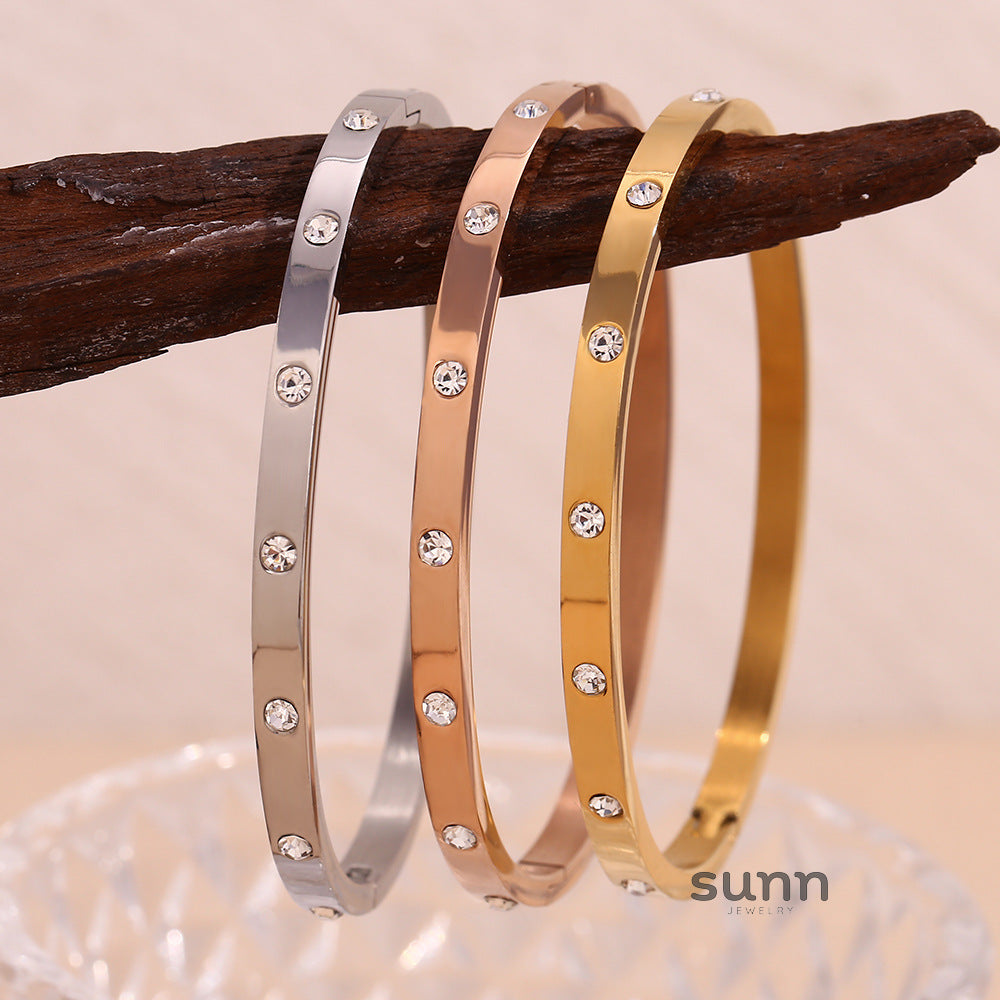 Lanna Dainty Zircon Bracelet [0GR85HGU]