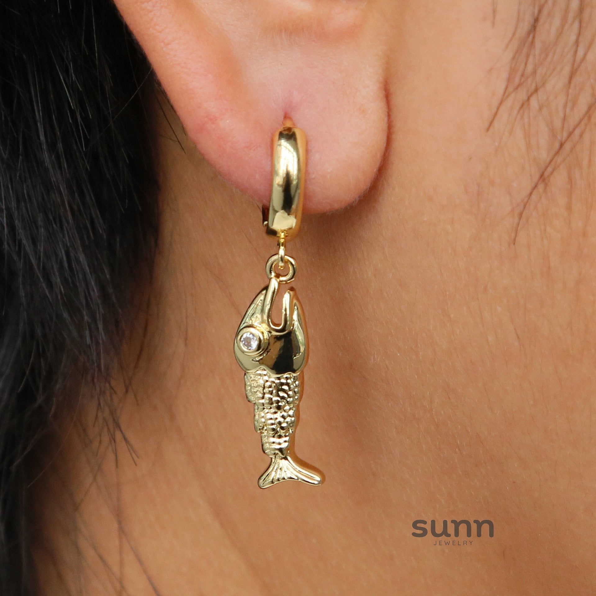 Larae Gilded Ocean Earrings [QUOLD5FQ]