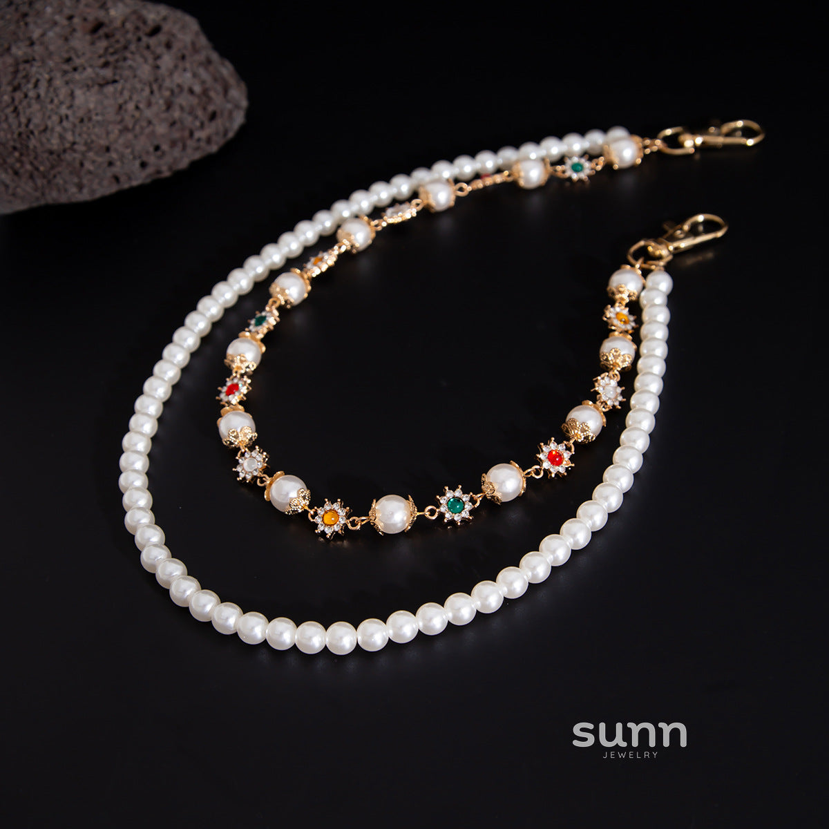 Laramie Pearl Floret Pants Chain [9NAR8QI9]