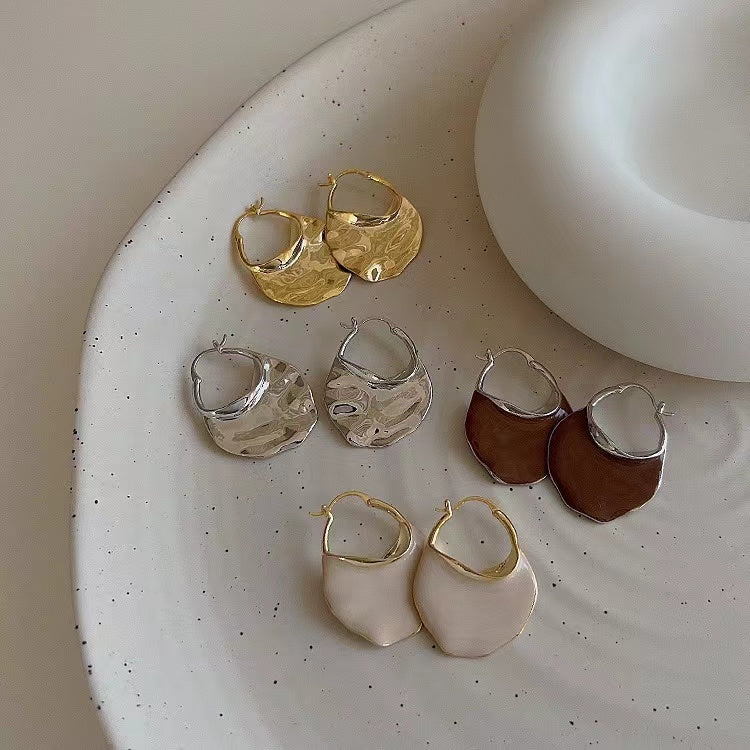 Lareen Sculpted Drip Earrings