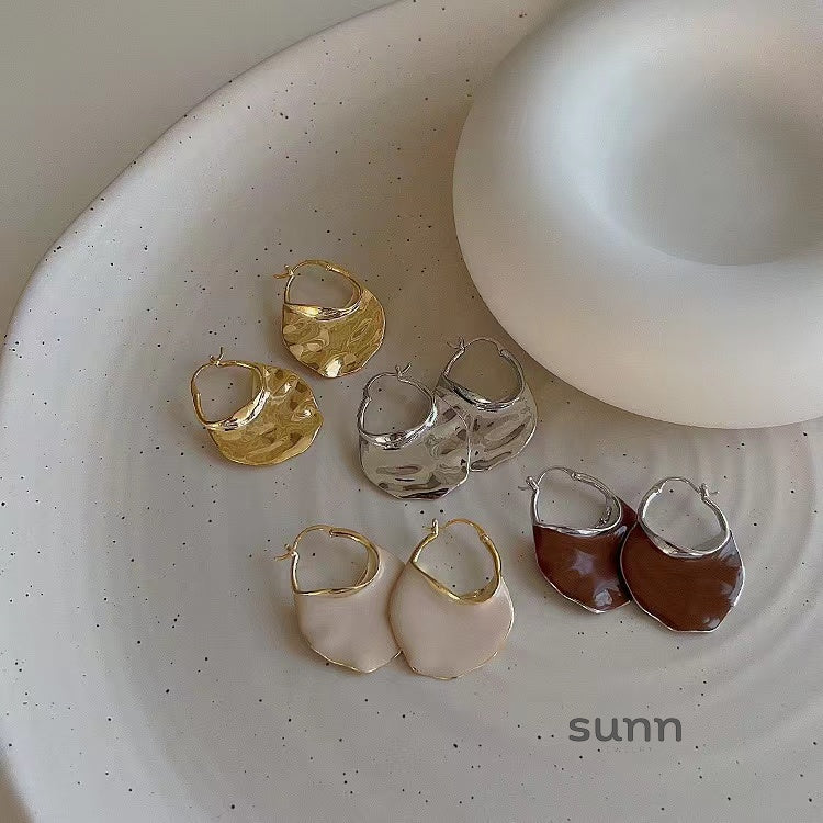 Lareen Sculpted Drip Earrings