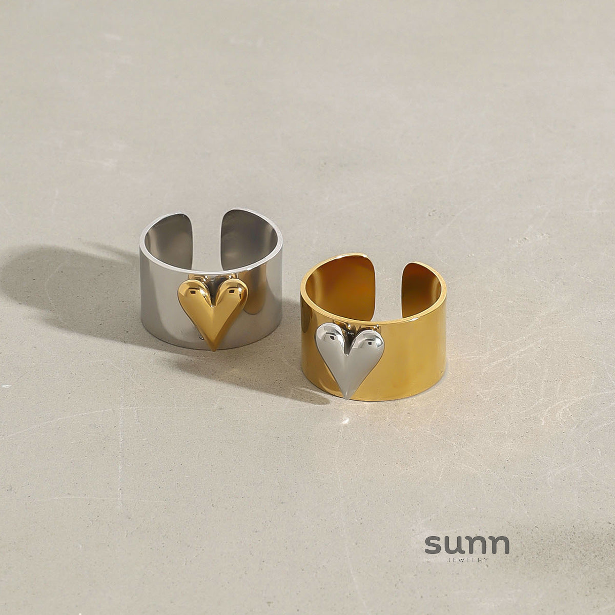 Laveah Dainty Heart Ring [BN9PZUWA]