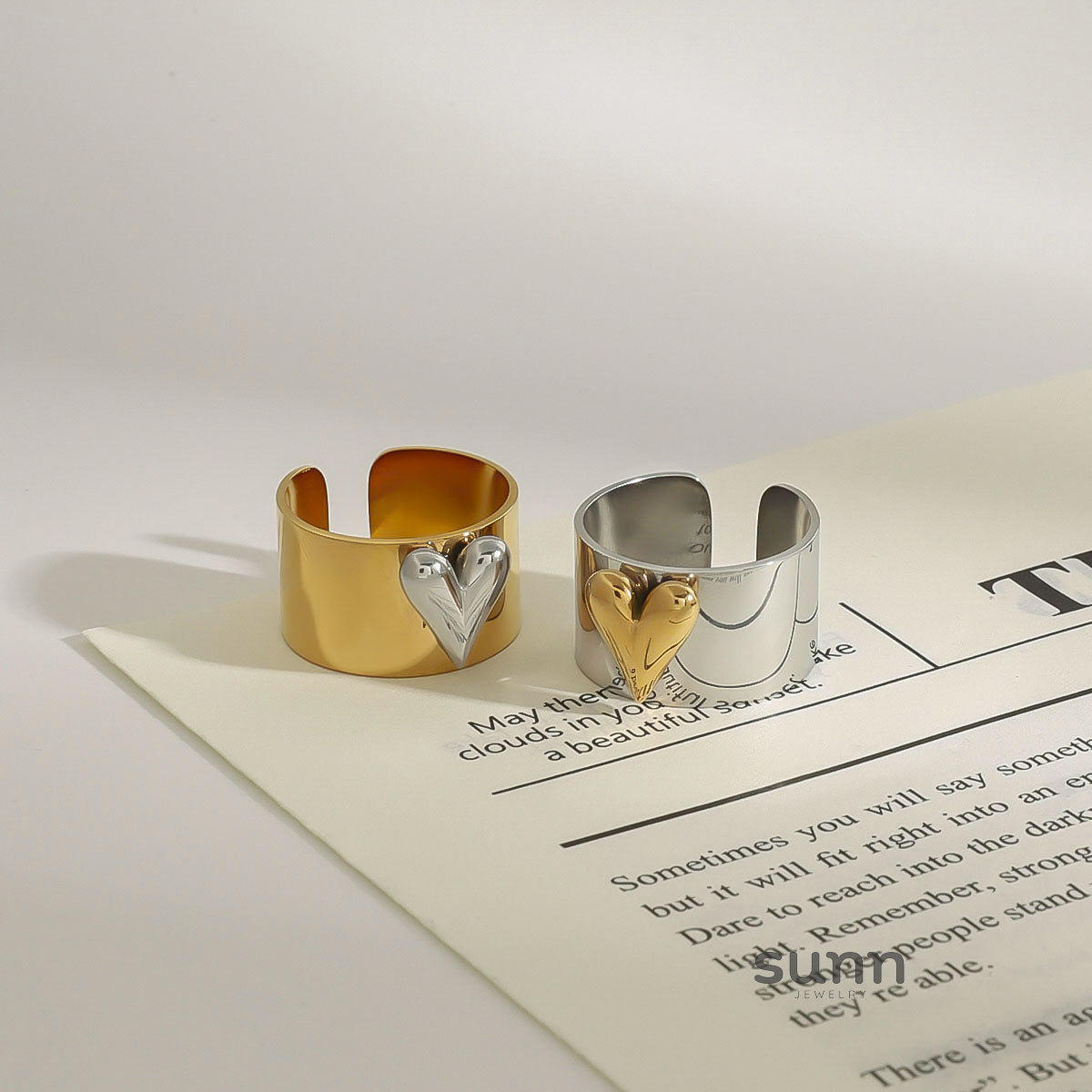 Laveah Dainty Heart Ring [4M6281SL]