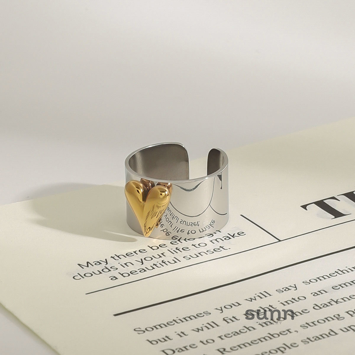 Laveah Dainty Heart Ring [ZZIKL9U8]