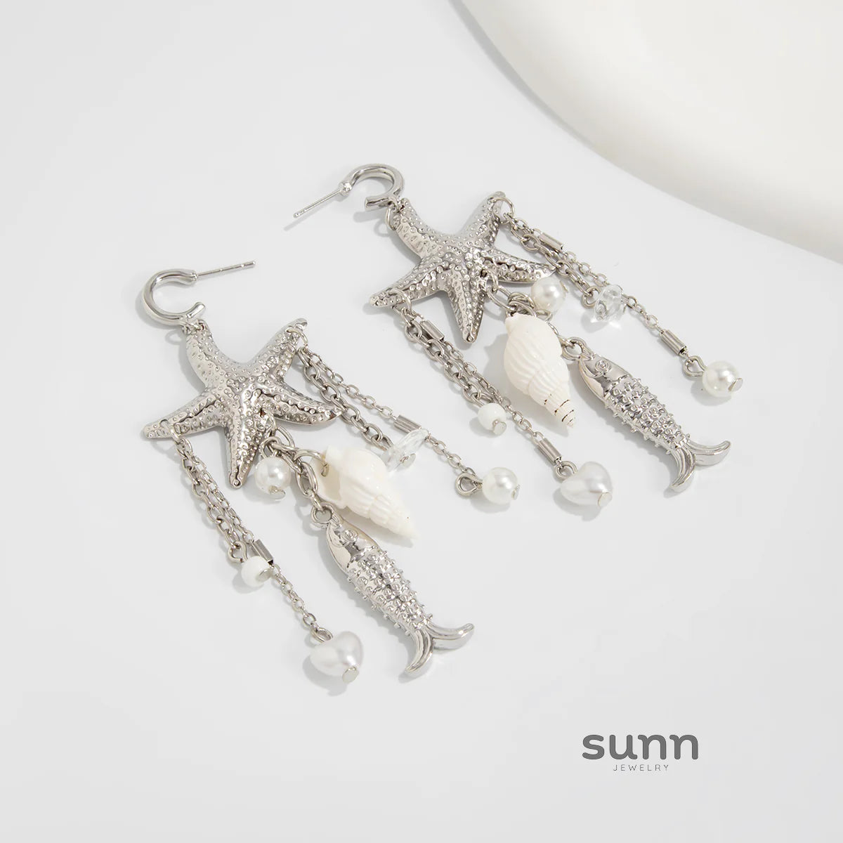 Laveah Starfish Drop Earrings