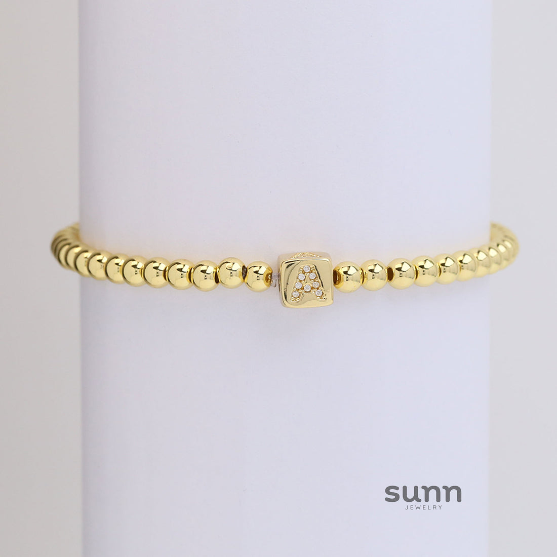 Layana Initial Cube Bracelet [DW0NQ1VQ]