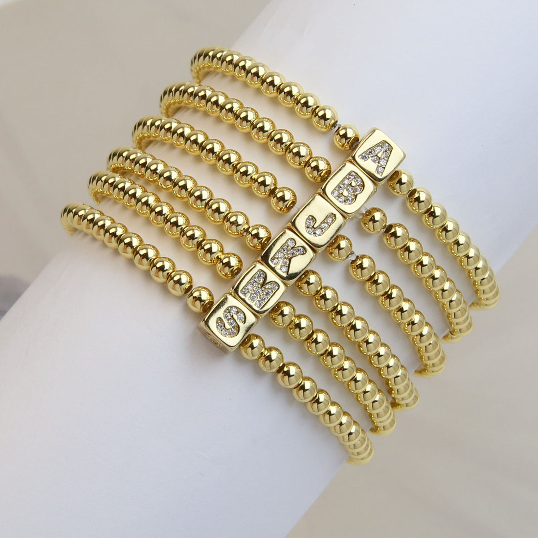 Layana Initial Cube Bracelet [DW0NQ1VQ]