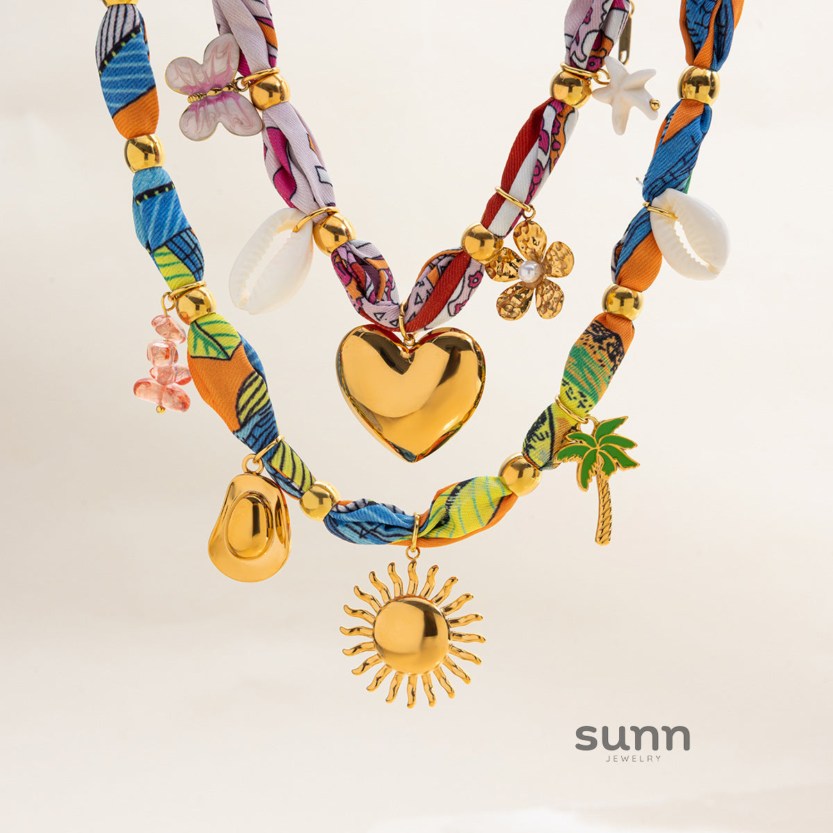 Layanna Sun Charm Necklace [3VFQEW9T]
