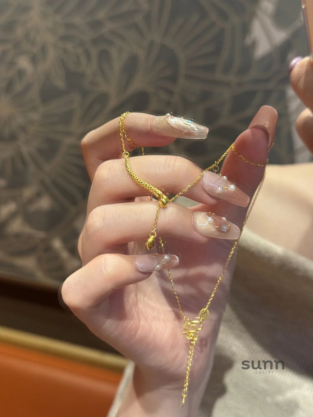 Laykin Celestial Serpentine Heart Necklace