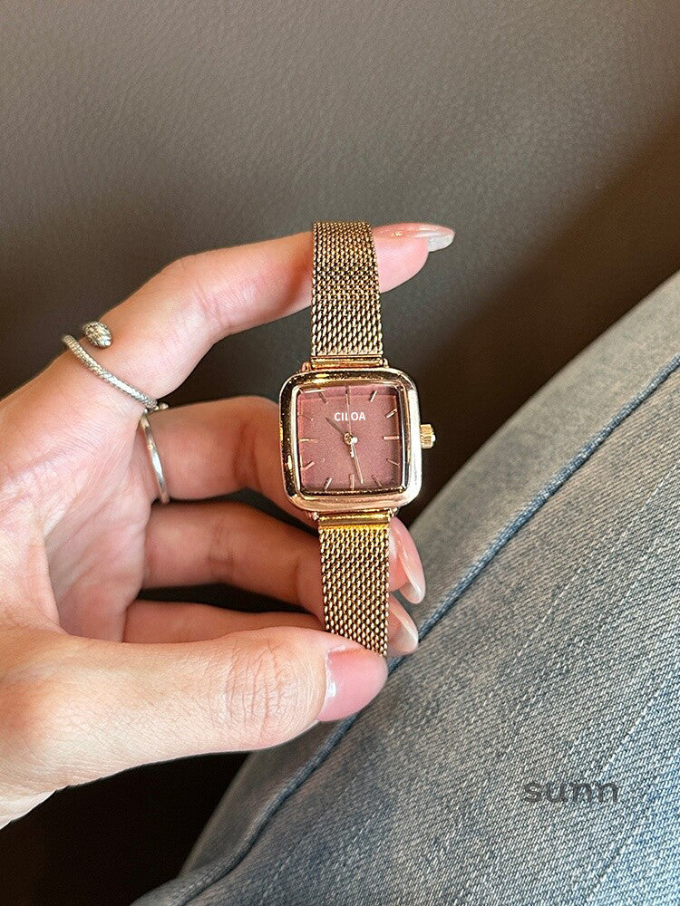 Laykin Crimson Square Watch