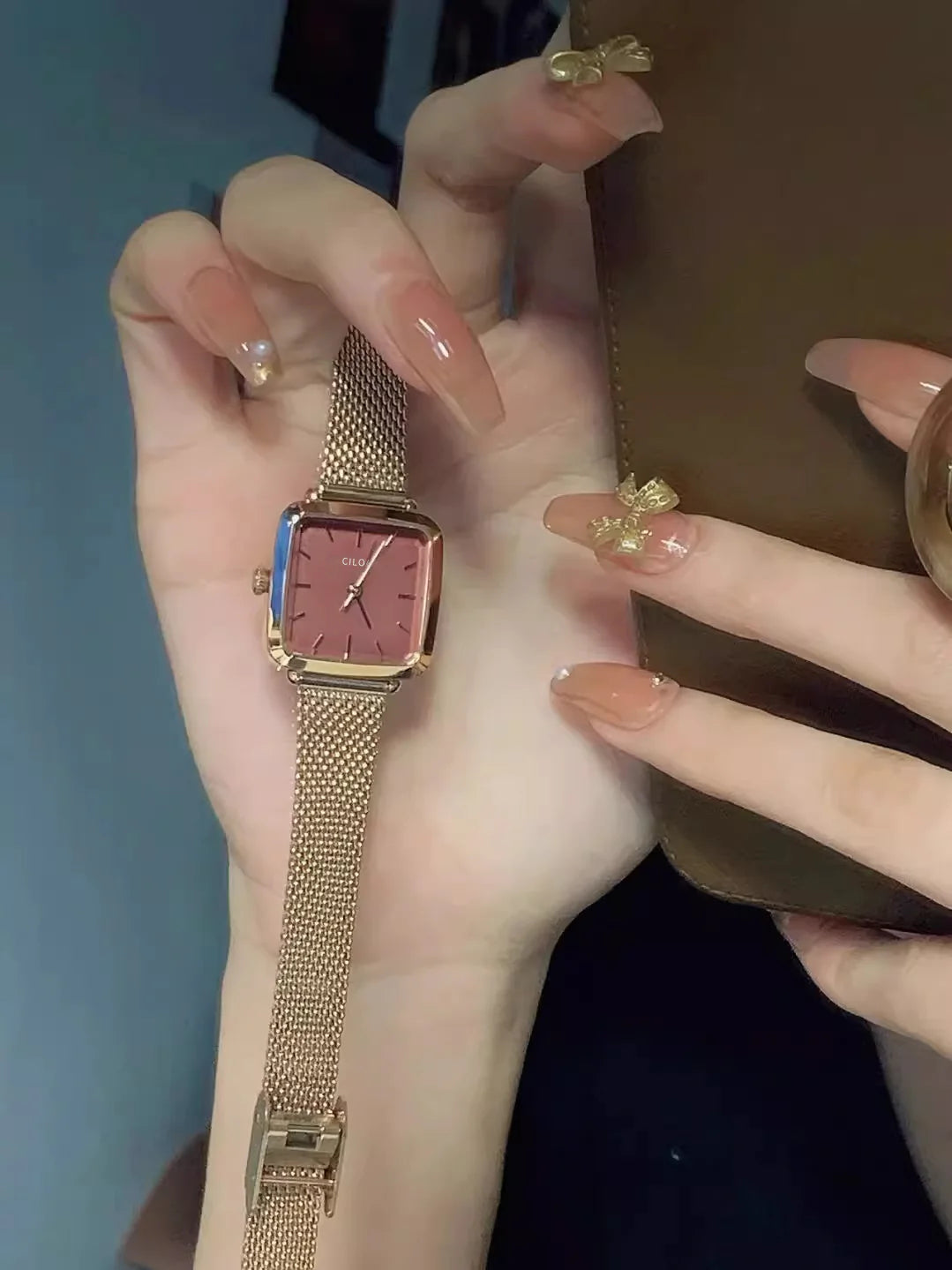 Laykin Crimson Square Watch