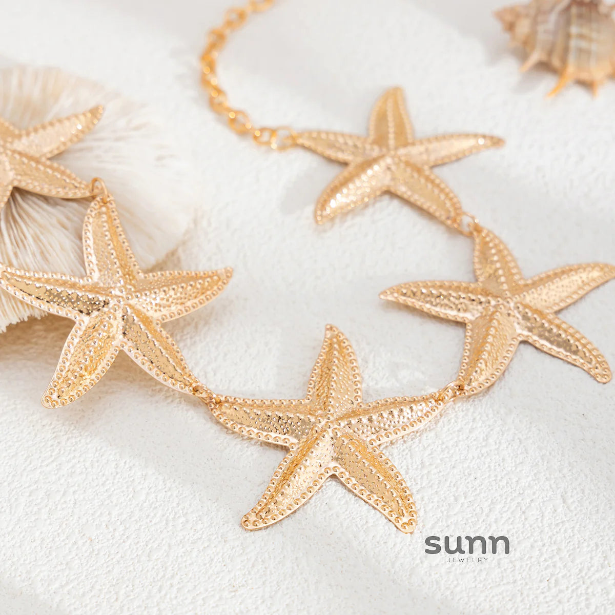 Layla Starfish Cross Waist Chain