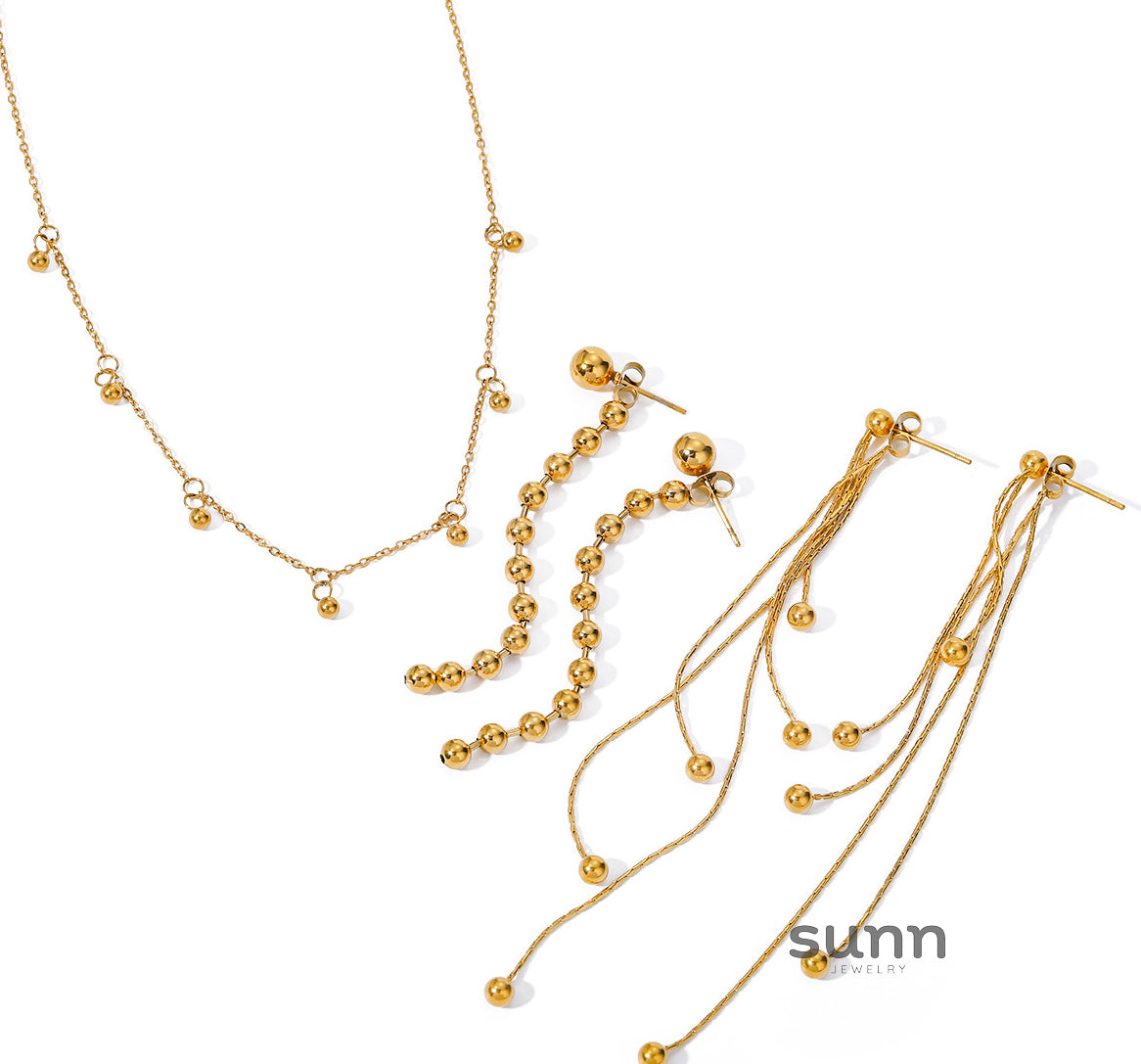 Laylanie Gold-Tone Layered Jewelry Set [TWFHZTFO]